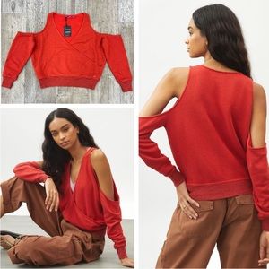 NWT n:Philanthropy Ventura Sweatshirt In Red Size Small or XL